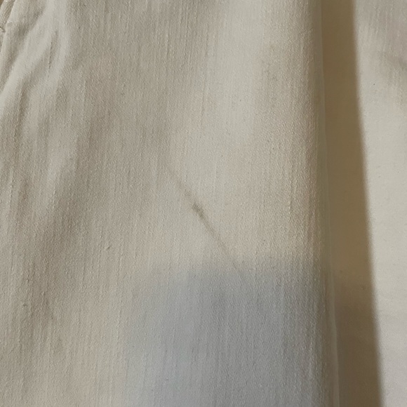 Madewell High-Waisted White Petite Skinny Jeans - Picture 6 of 6